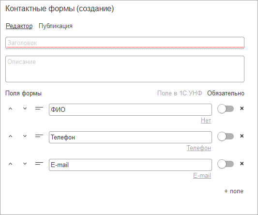 Контактные формы - эффективный способ взаимодействия с клиентами