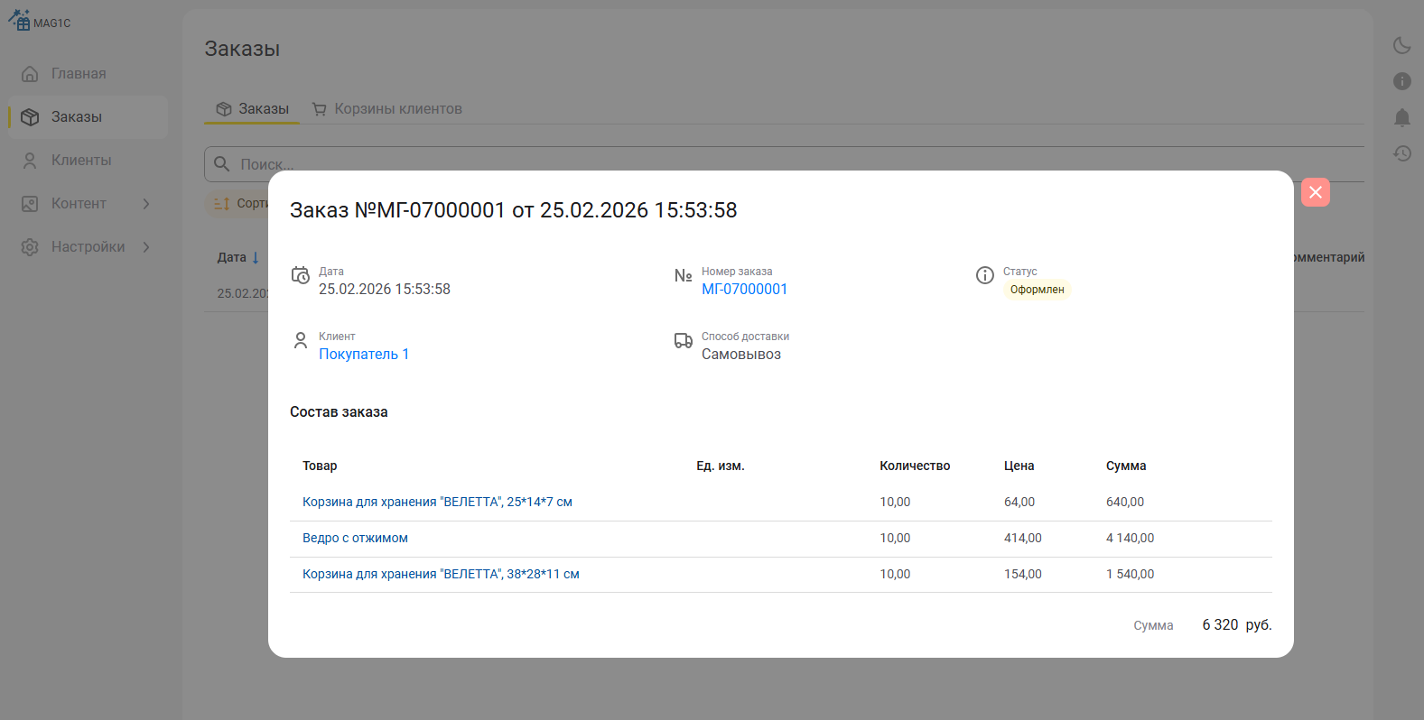 Увеличиваем продажи онлайн на веб-витрине mag1c