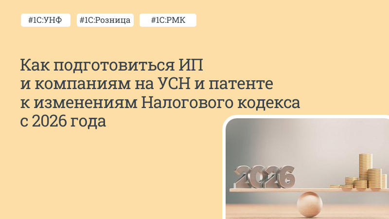 Как подготовиться ИП и компаниям на УСН и патенте к изменениям Налогового кодекса с 2026 года