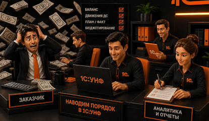 Куда уходят деньги? Автоматизация денежных потоков в «1С:УНФ»