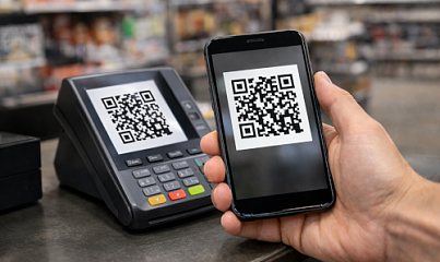 Оплата по QR-коду с помощью СБП в 1С:Рознице и 1С:УНФ