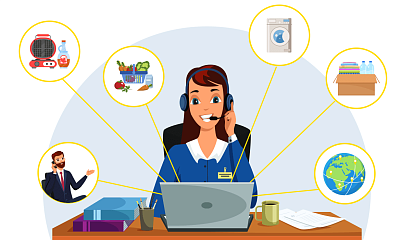 Дистанционная торговля без подключения интернет-магазина (прием заказов по телефону)