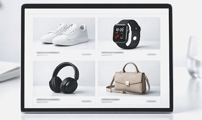 Веб-страница заказа, картинки категорий товаров, отбор по сегменту, настройка порядка регистрации