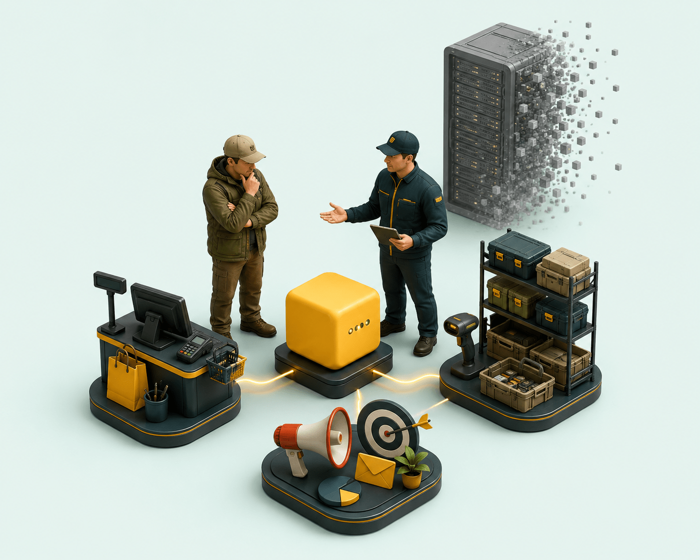 Как экономично навести порядок в рыболовном магазине с помощью «1С:Розницы» базовой версии и сократить время на переоценку с 2 дней до 15 минут